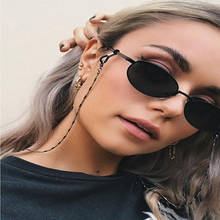 2020 designer original metal glasses snow chain simple personality fashion glasses jewelry gift for girls 2024 - buy cheap