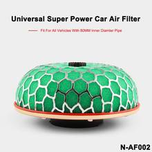 Universal Air Filter 80mm/100mm Mushroom Head Universal Racing Car Air Filter Flow Air Intake System Reloaded Cleaner 2024 - купить недорого