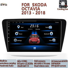 Auto Car Radio Video Multimedia Player For Skoda Octavia 3 A7 2013 - 2018 Android 11 Navigation GPS Audio Autoradio Carplay IPS 2024 - buy cheap