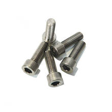 Tornillos de cabeza de copa Allen de aleación de titanio, tornillo de cabeza hexagonal, cabeza cilíndrica, dientes de máquina, Perno mecánico de 25mm-35mm de largo, 3 M5 2024 - compra barato