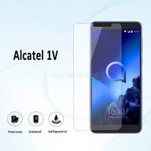 9H Scratch proof Screen Protector For Alcatel 1V 2019 5.5" protector de pantalla de cristal For Alcatel 1 V 1V Tempered Glass 2024 - buy cheap