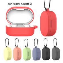 Silicone Protective Cover for Redmi Airdots 3 TWS Earphone Case Pouch Shell for Xiaomi Airdots 3 Earbuds Accessories 2024 - buy cheap
