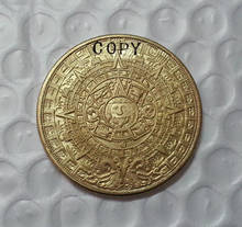 Mayan 2012 Prophecy gold silver Coin  -replica coins medal commemorative coins 2024 - buy cheap