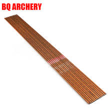 12pcs Archery Pure Carbon Arrows Shaft ID6.2mm Spine 300 340 400 450 500 600 32inch Free Cut Hunting Shooting 2024 - buy cheap
