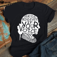 Notorious RBG-camiseta negra con citas feministas, camiseta de regalo 2024 - compra barato