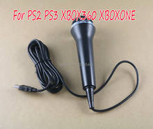 Micrófono estéreo Universal con cable para PS4, PS3, Xbox One, Xbox 360, Wii, PC, color negro, 1 unidad 2024 - compra barato
