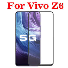 Vidrio templado con pegamento completo 3D para Vivo Z6 5G, cubierta completa 9H, película protectora a prueba de explosiones, Protector de pantalla para Vivo Z6 5G 2024 - compra barato