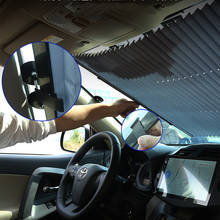 Protector solar para parabrisas de coche, parasol de aislamiento térmico, extensión plegable telescópica automática, 1 unidad 2024 - compra barato