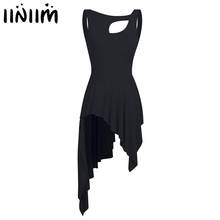 Iiniim-disfraces de fiesta de cóctel para adultos, vestido de Ballet, con agujero frontal, de estilo clásico, para mujeres 2024 - compra barato