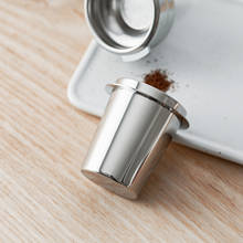 Taza dosificadora duradera de 51/54/58mm, alimentador de polvo para taza de olfateo de café, compatible con máquina de Espresso, portafiltro de café en polvo para el hogar 2024 - compra barato