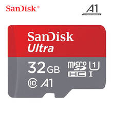Sandisk-cartão de memória micro sd original, classe 10, 32gb, 16gb, 64gb, 128gb, 256gb, sdxc, com velocidade de leitura 100 mb/s 2024 - compre barato