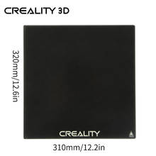 CREALITY 3D Printer CR-10S PRO/CR-10S PRO V2/CR-X Black Carbon Silicon Crystal Tempered Glass Build Hotbed Platform Build Plate 2024 - buy cheap