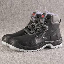 Botas de caza para senderismo al aire libre para hombre, Botines de cuero genuino impermeables, antideslizantes, de lana thermolite, for-30C 2024 - compra barato