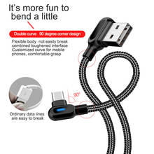 Cabo usb tipo c carregador rápido, para samsung, huawei, xiaomi mi8, mi6, 1m, 2m, usb tipo c 2024 - compre barato