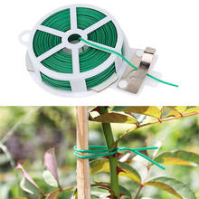 Garden Wire Gardening Plants Climbing Vines Fixed Cable Tie Bracket Coil Wire Plastic Wire Comes With Shears Gardening Tools 2024 - buy cheap