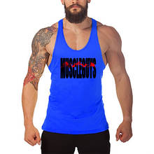 Vest Tank Tops Men Mesh Gyms Shirt Fitness Sleeveless Shirt Sport Singlet Solid Cotton Muscle Undershirt Clothing Bodybuilding 2024 - buy cheap