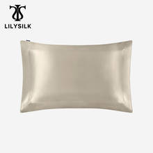 Lilysilk 100 seda fronha oxford natural para o cabelo luxo amoreira 22 momme beleza 40x40 50x90 têxtil casa frete grátis 2024 - compre barato