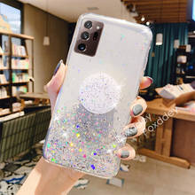 Glitter Clear Case For Huawei P40 P30 P20 Honor 20 30 50 Pro 9A 9X 9S 9C Y8P Y9S P Smart Y5P Y6P Y7P Diamond Holder Back Cover 2024 - buy cheap