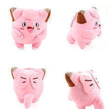 24CM Cute Clefairy Plush Toy Soft Stuffed Peluche Cartoon Anime Doll Best Gifts 2024 - buy cheap