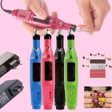 Electric Nail Drill Apparatus Machine For Manicure Pedicure Cuticle Gel Remover Nail Art Milling Cutters for Manicure Grinding 2024 - buy cheap