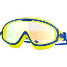 Новые модные профессиональные детские плавательные очки Анти-туман УФ мульти детские очки плавательные очки с ушной затычкой для детей мульти 2024 - купить недорого