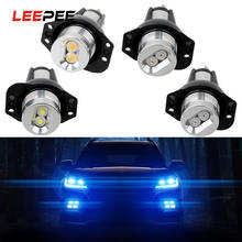 LEEPEE-Luz antiniebla para coche, lámparas decorativas de 12V de CC para coche, sin errores, bombillas LED de ojo de ángel para BMW E90 E91, 2 uds. 2024 - compra barato