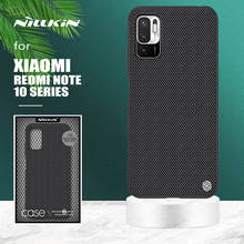 Capa traseira de nylon para xiaomi redmi, capa 3d texturizada para celulares redmi note 10, 5g, note 10s, 10 pro max 2024 - compre barato