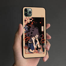 Nezuko-funda de teléfono de anime, carcasa para iPhone SE 6s 7 8 Plus X XR XS 11 Pro Max Samsung S Note 8 9 10 20 Plus ultra 2024 - compra barato