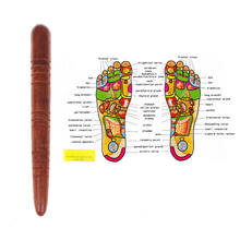 Wooden Foot Spa Physiotherapy Thai Massage Health Relaxation Massage Stick Massage Point Wood Stick Tools 2024 - buy cheap