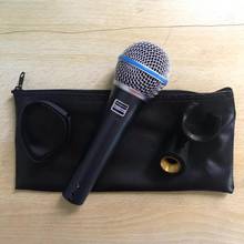 Microfone com fio portátil banheiro, microfone com fio, dinâmico, verifica 10 a, quintal, microfone 2024 - compre barato