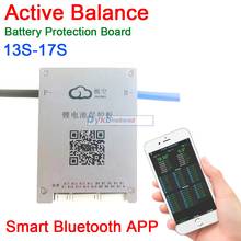 DYKB 13S-17S 60A Active Balance Battery Protection Board BMS 14S 16S 17S Smart Bluetooth APP Lifepo4 li-ion LTO 48V 60V 2024 - buy cheap