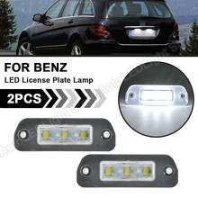Luz de matrícula LED Canbus para BENZ Clase R W251 clase ML W164 clase GL X164, sin Error, 2 uds. 2024 - compra barato