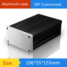 KYYSLB Case 106*55*155mm Mini Aluminum Amplifier Chassis/ Tube Amp Chassis  Digital Amplifier Shell /AMP Enclosure Case DIY Box 2024 - buy cheap