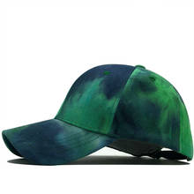 New Cotton Men Tie-dye baseball cap for women Graffiti snapback hat bone caps gorras casual casquette men fishing baseball hats 2024 - buy cheap