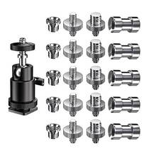 Camera Screw 21/22 Pcs 1/4 Inch and 3/8 Inch Converter Threaded Screws 1/4 Set Adapter Mount Camera Ball Head Set for Camera 2024 - buy cheap