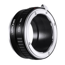 K & f concept adaptador para lente de câmera, anel adaptador para lente de câmera nikon ai para sony nex e-mount corpo da câmera nex3 AI-NEX nex5 2024 - compre barato