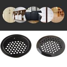 10Pcs/Set 19-53mm Wardrobe Cabinet Mesh Hole Stainless Steel Louver Air Vent Ventilation Cover Accessories M17D 2024 - buy cheap