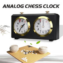 Temporizador de juego de competición portátil, reloj de ajedrez Retro preciso, regalo analógico, accesorios de I-GO mecánico profesional 2024 - compra barato