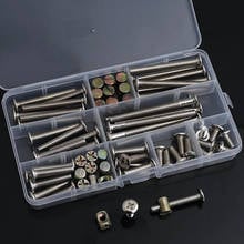 68pcs M6 Phillips inverted flat head suit screws bolt nut set cross oblique side kit furniture accessories screw 12mm-70mm long 2024 - buy cheap