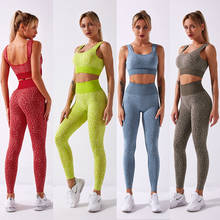 LANTECH Women  Sports Suits Yoga Sets Lifting Squat Gym Fitness Pants Leggings Bra Clothes Seamless Sportswear Sports Active 2024 - buy cheap