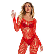 S M L XL 2XL 3XL Plus Size Erotic Lingerie Porno Babydoll Fishnet Body Stockings Teddy Erotic Underwear Women's Sexy Costumes 2024 - buy cheap