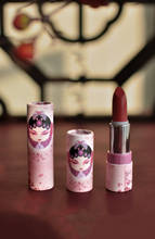 5/10/30/50pcs Huadan china opera girl paper round 12.1mm empty lipstick tube Lip Balm Container lipstick shell packaging makeup 2024 - buy cheap