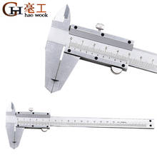 Ferramentas de medição de calibre vernier 6 polegadas, 0-150mm, 0.02mm, micrômetro, ferramentas de medição de profundidade 2024 - compre barato