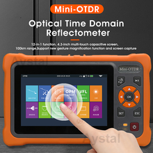 MINI OTDR 1310/1550nm 26/24dB Fiber Optic Reflectometer Touch Screen VFL OLS OPM Event Map Ethernet Cable Tester Support DHL 2024 - buy cheap