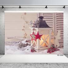 Neve natal lanterna vinil pano fotografia fundos retrato fotográfico backdrops photo studio photobooth câmera foto 2024 - compre barato