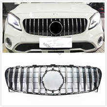 Front Grille For Mercedes-Benz 2017 2018 GLA X156 GLA200 GLA250 GLA45 GT R Panamericana Car Racing Grills Auto Body Upper Grill 2024 - buy cheap