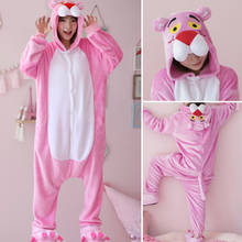 Winter Unicorn Pink Panther Pajamas Stitch Animal Sleepwear Panda Onesies Women Men Unisex Adult Flannel Home Clothes Pyjamas 2024 - buy cheap