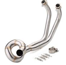 KAWASAKI NINJA650 Z650 Motorcycle Stainless Steel Exhaust Full System Pipe Muffler Header 51mm Inlet Without Muffler 2024 - buy cheap