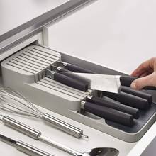 Блок для кухонных столовых приборов, органайзер, поднос, универсальная подставка для ножей, органайзер, держатель для кухонных ножей 2024 - купить недорого