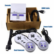 Super HDMI-compatibe OutputSNES Retro Classic Handheld Video Game Player TV Mini Game Console Built-in21 Games with Dual Gamepad 2024 - buy cheap